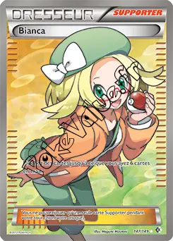 Carte Pokémon Bianca n°147 de la série Frontières Franchies