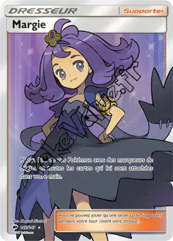 Carte Pokémon Margie n°142 de la série Ombres Ardentes