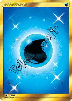Carte Pokémon Énergie de base n°124 de la série Invasion Carmin