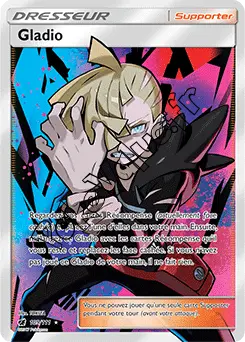Carte Pokémon Gladio n°109 de la série Invasion Carmin
