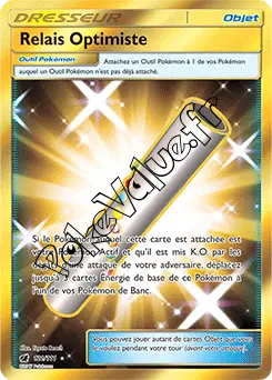 Carte Pokémon Relais Optimiste n°121 de la série Invasion Carmin