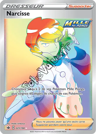 Carte Pokémon Narcisse n°221 de la série Règne de Glace