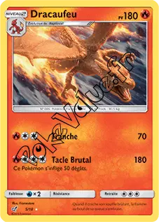 Carte Pokémon Dracaufeu n°5 de la série Détective Pikachu