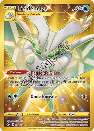 Carte Pokémon Beldeneige  n°204 de la série Clash des Rebelles