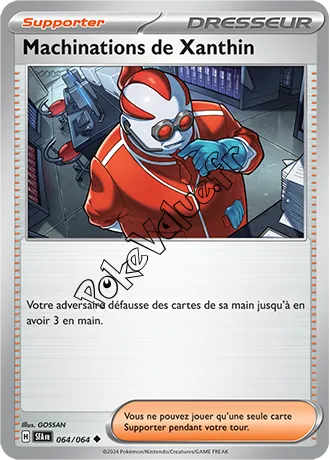 Carte Pokémon Machinations de Xanthin n°064 de la série Fable Nébuleuse