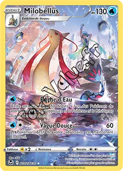 Carte Pokémon Milobellus  n°TG02 de la série Tempête Argentée