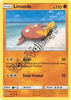 Carte Pokémon Limonde n°46 de la série Légendes Brillantes