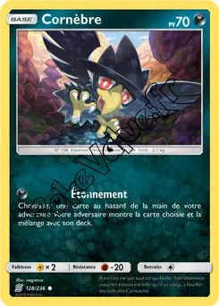 Carte Pokémon Cornèbre n°128 de la série Harmonie des Esprits