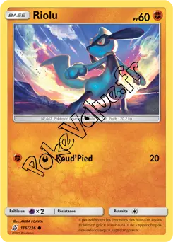 Carte Pokémon Riolu  n°116 de la série Harmonie des Esprits