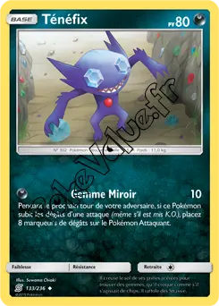 Carte Pokémon Ténéfix n°133 de la série Harmonie des Esprits