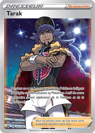 Carte Pokémon Tarak n°182 de la série Voltage Éclatant